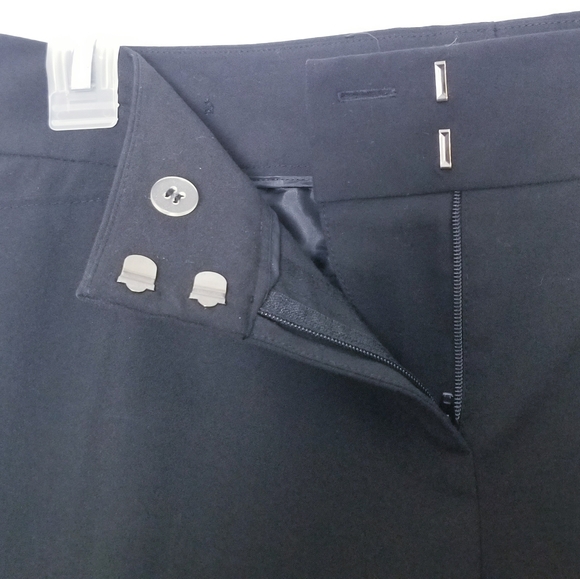 Halogen Quinn Fit Black Dress Pants Trousers Women Size 10P - Picture 8 of 11